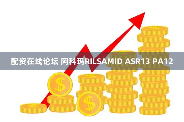 配资在线论坛 阿科玛RILSAMID ASR13 PA12